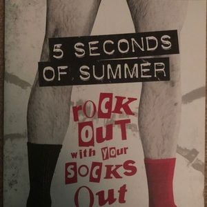 5 Seconds of Summer Rock Your Socks Off Tour Book